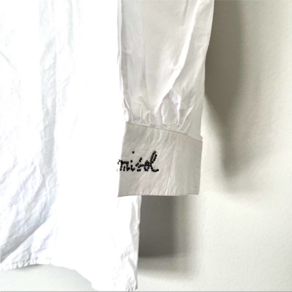Mimisol girls beaded white blouse - Picture 2 of 10